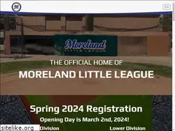 Sites similar to morelandlittleleague.org