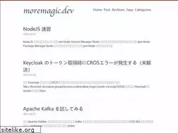 Sites similar to moremagic.dev