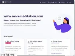 Sites similar to moremeditation.com