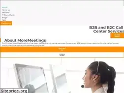 Sites similar to moremeetings.com