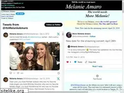 Sites similar to moremelanie.com