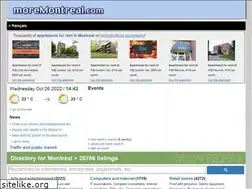 Sites similar to moremontreal.com