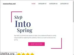 Sites similar to moreorless.net
