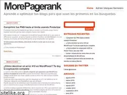 Sites similar to morepagerank.com