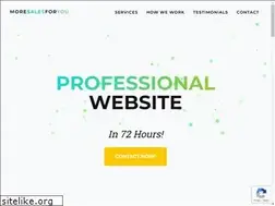 Sites similar to moresalesforyou.com