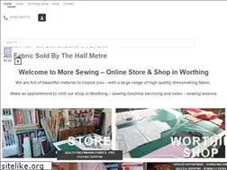 Sites similar to moresewing.co.uk