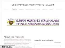 Sites similar to moreshetyerushalayim.com