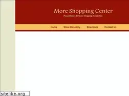 Sites similar to moreshoppingcenter.net