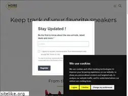 Sites similar to moresneakers.com