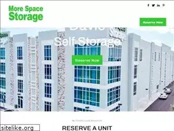 Sites similar to morespacestorage.com