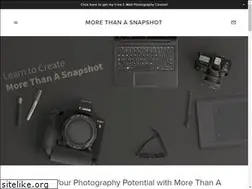 Sites similar to morethanasnapshot.com