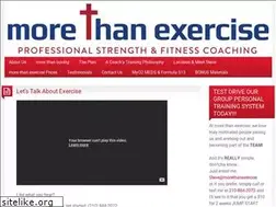 Sites similar to morethanexercise.com