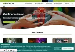 Sites similar to morethangifts.nl