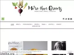 Sites similar to morethangreens.com