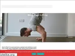 Sites similar to morethanlifting.com