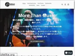 Sites similar to morethanmusic.jp