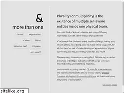 Sites similar to morethanone.info