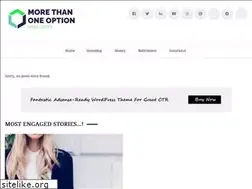Sites similar to morethanoneoption.com