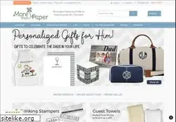 Sites similar to morethanpaper.com