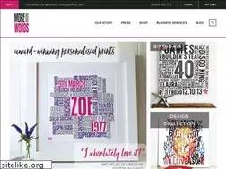 Sites similar to morethanwords.uk.com