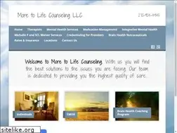 Sites similar to moretolifecounseling.com