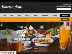 Sites similar to moretonarmspub.co.uk