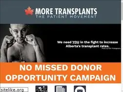 Sites similar to moretransplants.ca