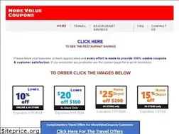 Sites similar to morevaluecoupons.com