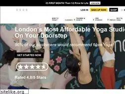 Sites similar to moreyoga.co.uk