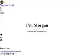 Sites similar to morganhvidt.com