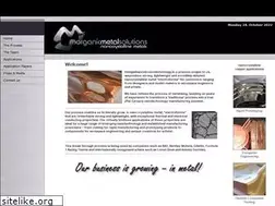 Sites similar to morganicmetalsolutions.com