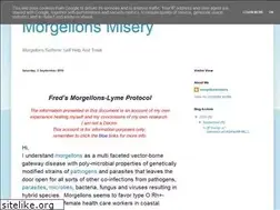 Sites similar to morgellonsmisery.blogspot.com