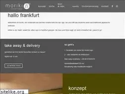 Sites similar to moriki-frankfurt.de