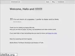 Sites similar to moritzmolch.com