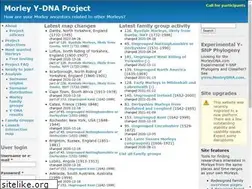 Sites similar to morleydna.com