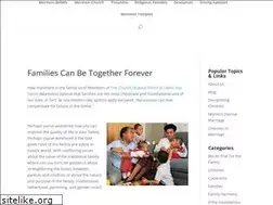 Sites similar to mormonfamily.net