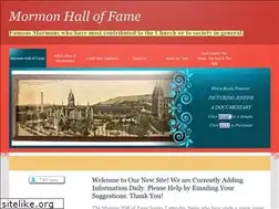 Sites similar to mormonhalloffame.com