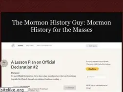 Sites similar to mormonhistoryguy.wordpress.com