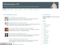 Sites similar to mormonism101.com