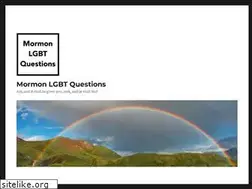 Sites similar to mormonlgbtquestions.com