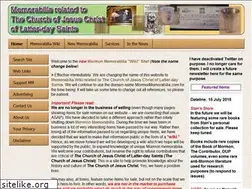 Sites similar to mormonmemorabilia.com
