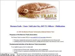 Sites similar to mormontrails.org