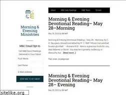 Sites similar to morningandevening.org