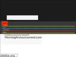 Sites similar to morningannouncement.com