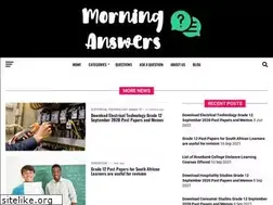 Sites similar to morninganswers.com