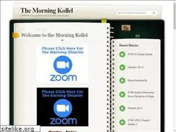 Sites similar to morningkollel.com