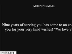 Sites similar to morningmail.org