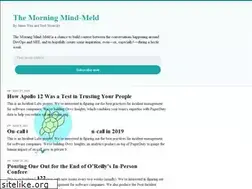 Sites similar to morningmindmeld.com