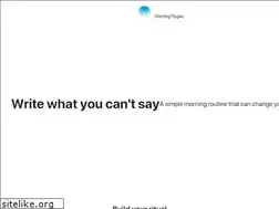Sites similar to morningpages.app