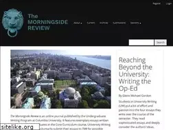 Sites similar to morningsidereview.org